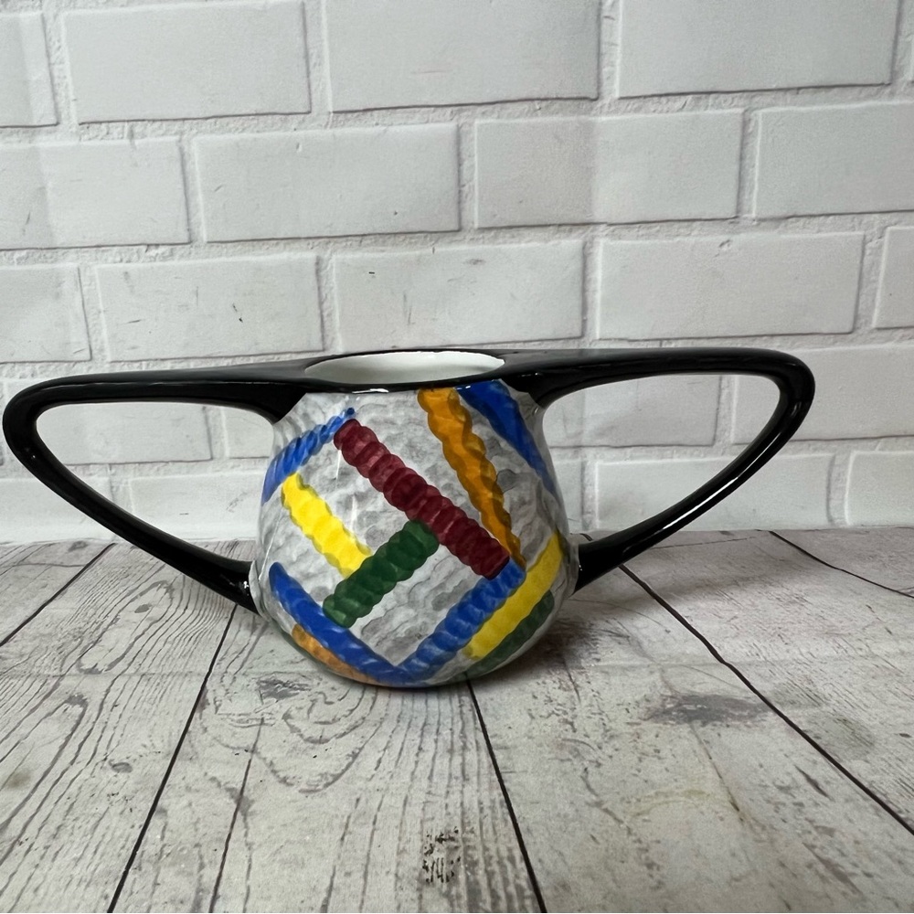 Eva Zeisel SMF Schramberg GOBELIN 4 Bauhaus Art Deco Handled Bowl Pottery 1920s